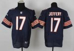 Jerseys Factory Cheap Nike Bears #17 Alshon Jeffery Navy Blue Te