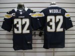 Jerseys Factory Cheap Nike Chargers #32 Eric Weddle Navy Blue Te
