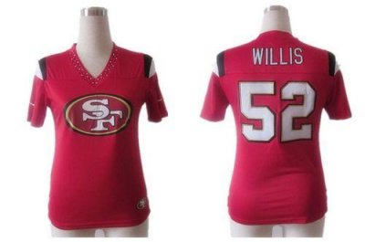 Jerseys Factory Cheap Nike 49ers #52 Patrick Willis Red Team Col