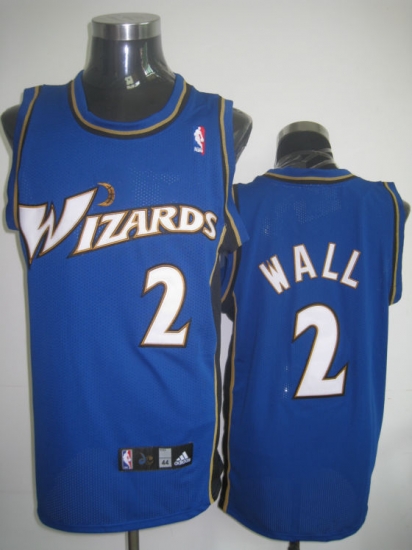 Jerseys Factory Cheap Wizards #2 John Wall Stitched Blue NBA Jer - Click Image to Close