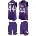Jerseys Factory Cheap Nike Vikings #44 Chuck Foreman Purple Team