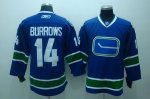 Jerseys Factory Cheap Canucks #14 Alexandre Burrows Embroidered