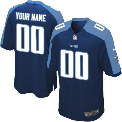 Jerseys Factory Cheap Nike Tennessee Titans Customized Navy Blue