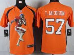 Jerseys Factory Cheap Nike Broncos #57 Tom Jackson Orange Team C