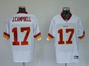 Jerseys Factory Cheap Redskins #17 Jason Campbell Stitched White