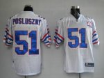 Jerseys Factory Cheap Bills #51 Bill Posluszny White AFL 50th An