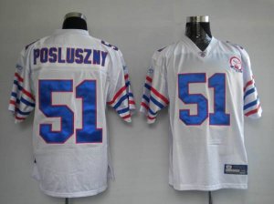 Jerseys Factory Cheap Bills #51 Bill Posluszny White AFL 50th An