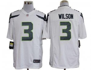Jerseys Factory Cheap Nike Seahawks #3 Russell Wilson White Men'