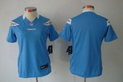 Jerseys Factory Cheap Nike Chargers Blank Electric Blue Alternat