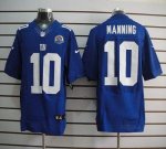 Jerseys Factory Cheap Nike Giants #10 Eli Manning Royal Blue Tea
