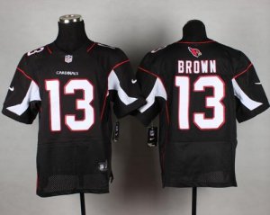 Jerseys Factory Cheap Nike Cardinals #13 Jaron Brown Black Alter
