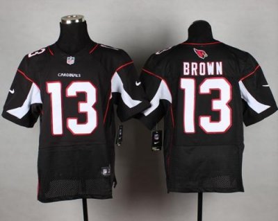 Jerseys Factory Cheap Nike Cardinals #13 Jaron Brown Black Alter