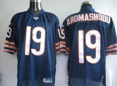 Jerseys Factory Cheap Bears #19 Devin Aromashodu Blue Stitched N