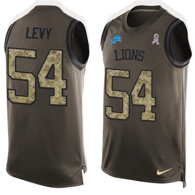 Jerseys Factory Cheap Nike Lions #54 DeAndre Levy Green Men's St