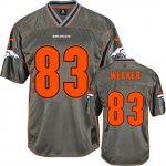 Jerseys Factory Cheap Nike Broncos #83 Wes Welker Grey Men's Sti