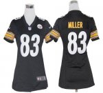 Jerseys Factory Cheap Nike Steelers #83 Heath Miller Black Team