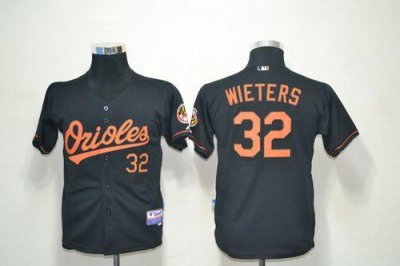 Jerseys Factory Cheap Orioles #32 Matt Wieters Black Cool Base E