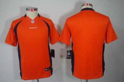 Jerseys Factory Cheap Nike Broncos Blank Orange Team Color Youth
