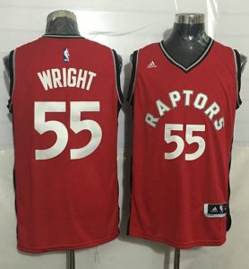 Jerseys Factory Cheap Raptors #55 Delon Wright Red Stitched NBA