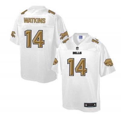 Jerseys Factory Cheap Nike Bills #14 Sammy Watkins White Men's N