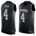 Jerseys Factory Cheap Nike Raiders #4 Derek Carr Black Team Colo