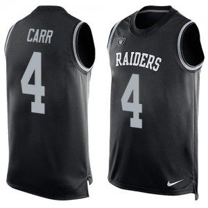 Jerseys Factory Cheap Nike Raiders #4 Derek Carr Black Team Colo