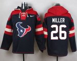 Jerseys Factory Cheap Nike Texans #26 Lamar Miller Navy Blue Pla