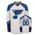 Jerseys Factory Cheap Blues Personalized Authentic White NHL Jer