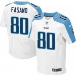 Jerseys Factory Cheap Nike Titans #80 Anthony Fasano White Men's