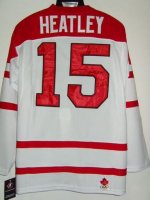Jerseys Factory Cheap Team Canada 2010 Olympic #15 Heatley Embro