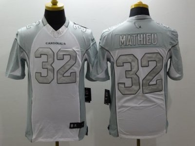 Jerseys Factory Cheap Nike Cardinals #32 Tyrann Mathieu White Me