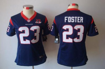 Jerseys Factory Cheap Nike Texans #23 Arian Foster Navy Blue Tea