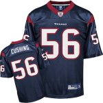 Jerseys Factory Cheap Texans #56 Brian Cushing Blue Embroidered
