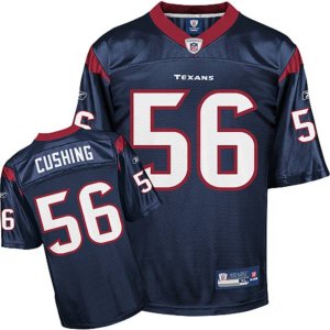 Jerseys Factory Cheap Texans #56 Brian Cushing Blue Embroidered