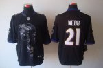 Jerseys Factory Cheap Nike Ravens #21 Lardarius Webb Black Alter