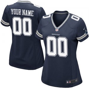 Jerseys Factory Cheap Nike Dallas Cowboys Customized Navy Blue E