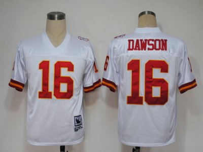 Jerseys Factory Cheap Mitchell And Ness Chiefs #16 Len Dawson Wh
