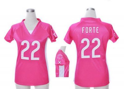 Jerseys Factory Cheap Nike Bears #22 Matt Forte Pink Draft Him N