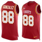 Jerseys Factory Cheap Nike Chiefs #88 Tony Gonzalez Red Team Col