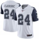 Jerseys Factory Cheap Nike Cowboys #24 Morris Claiborne White Me
