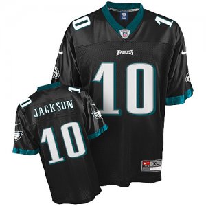 Jerseys Factory Cheap Nike Eagles #10 DeSean Jackson Black Stitc