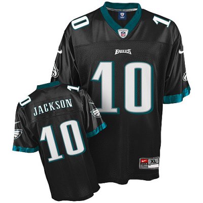 Jerseys Factory Cheap Nike Eagles #10 DeSean Jackson Black Stitc