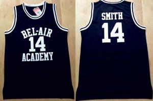 Jerseys Factory Cheap Bel-Air Academy #14 Smith Black Stitched B
