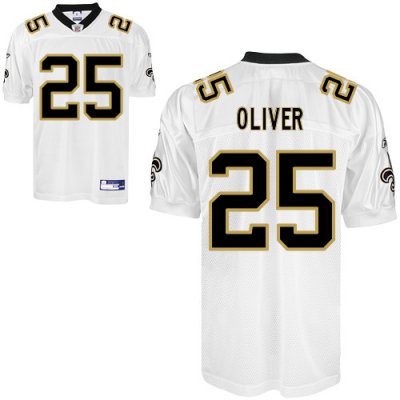 Jerseys Factory Cheap Saints #25 Paul Oliver Black Stitched NFL