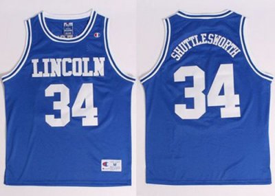Jerseys Factory Cheap Lincoln He Got Game #34 Jesus Shuttleswort