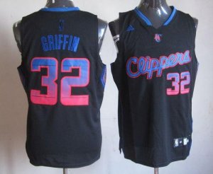 Jerseys Factory Cheap Clippers #32 Blake Griffin Black Vibe Stit