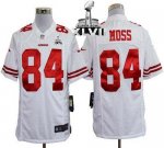Jerseys Factory Cheap Nike 49ers #84 Randy Moss White Super Bowl
