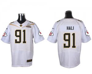 Jerseys Factory Cheap Nike Chiefs #91 Tamba Hali White 2016 Pro