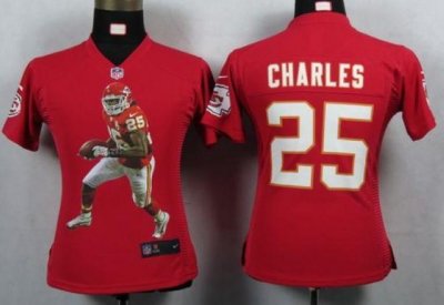 Jerseys Factory Cheap Nike Chiefs #25 Jamaal Charles Red Team Co