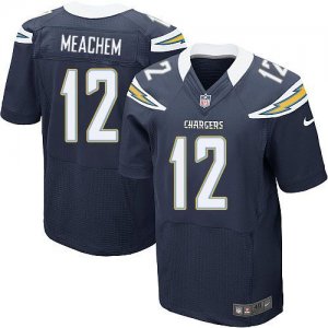Jerseys Factory Cheap Nike Chargers #12 Robert Meachem Navy Blue